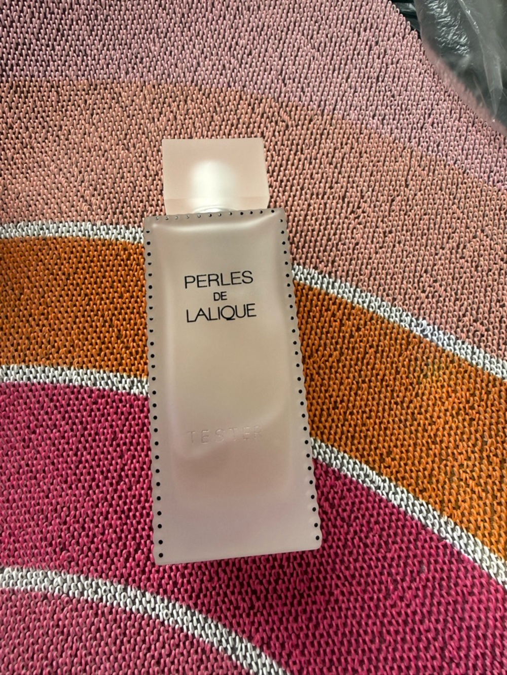 NIB 3.3oz Lalique Perles De Lalique Eau De Parfum EDP Tester with Box